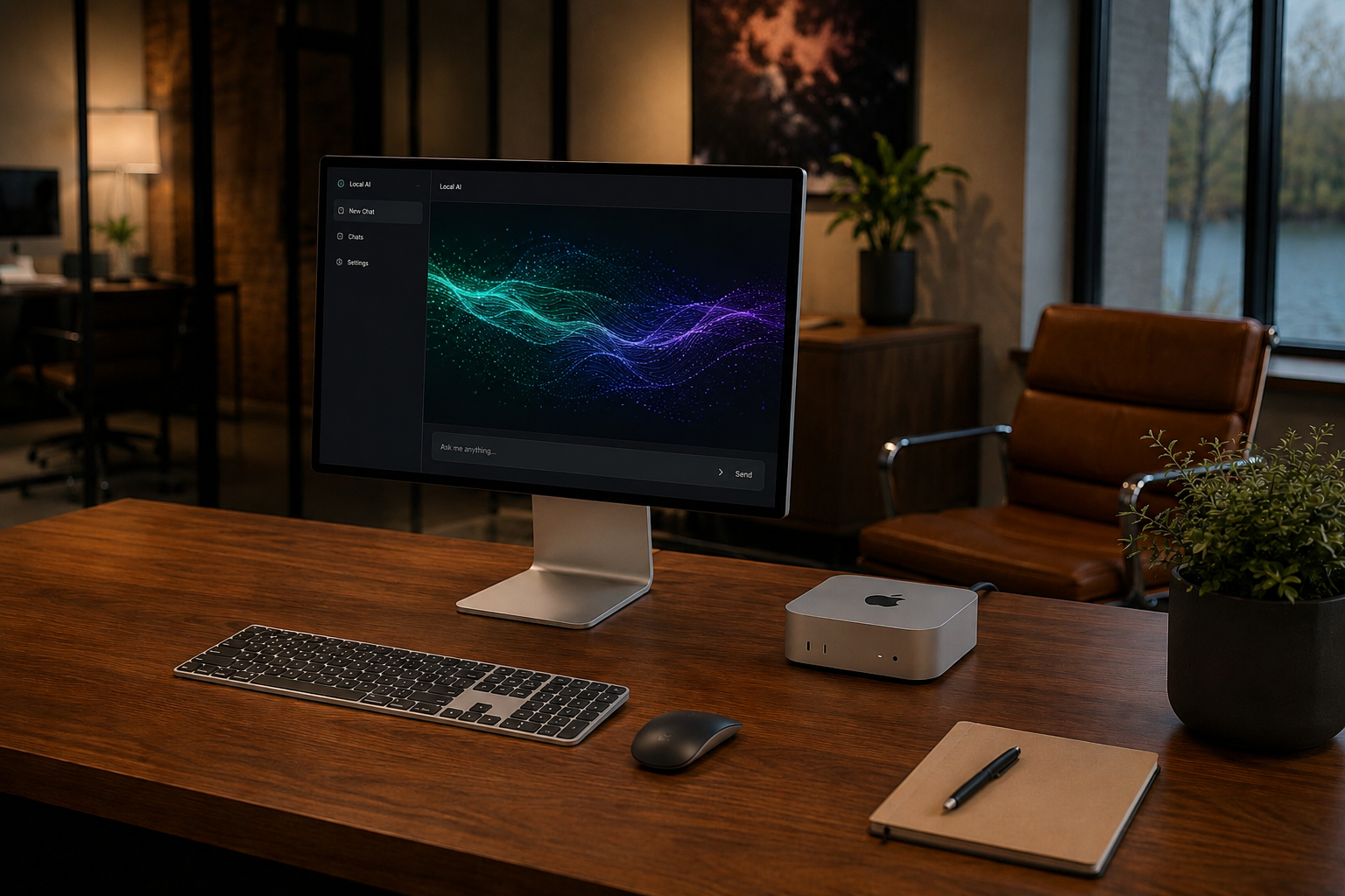 Mac mini och Mac Studio för att köra AI lokalt