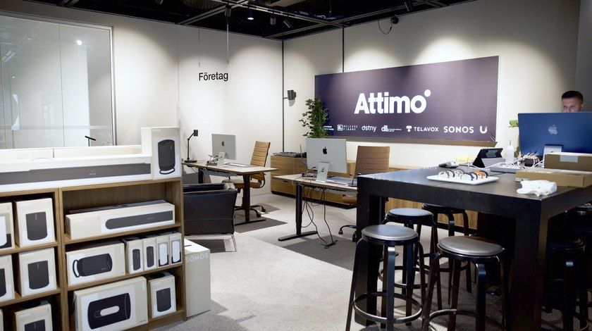 Attimos datorbutik i Galleria Duvan i Karlstad