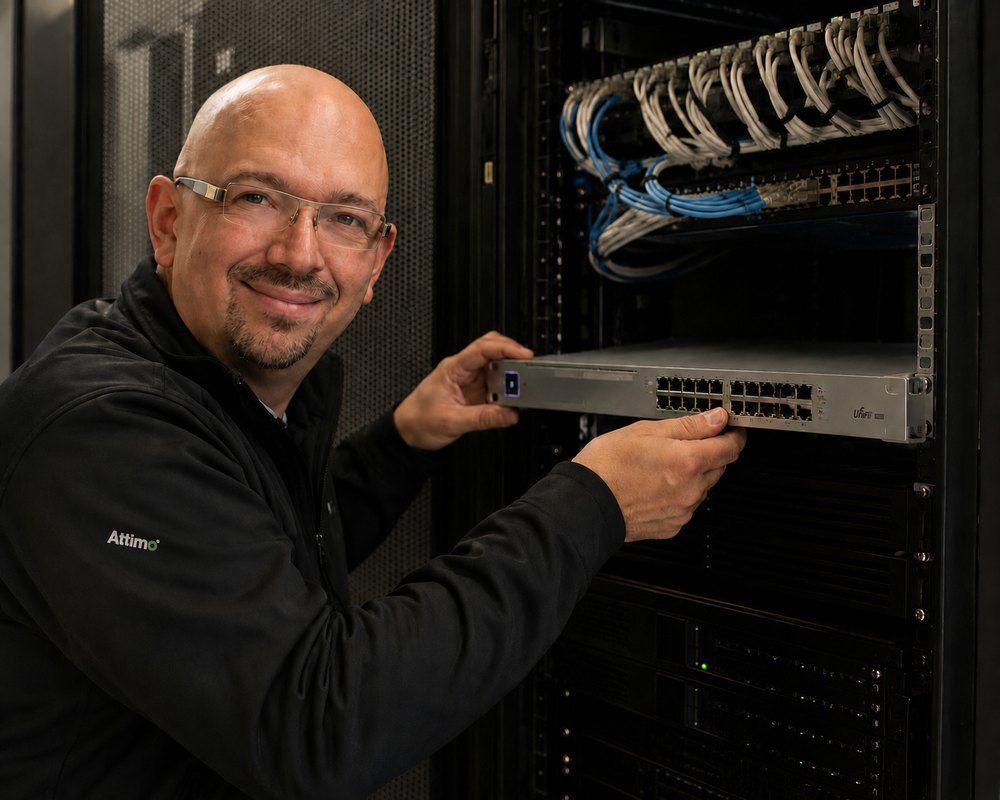 Nätverksinstallation med Ubiquiti för företag i Karlstad
