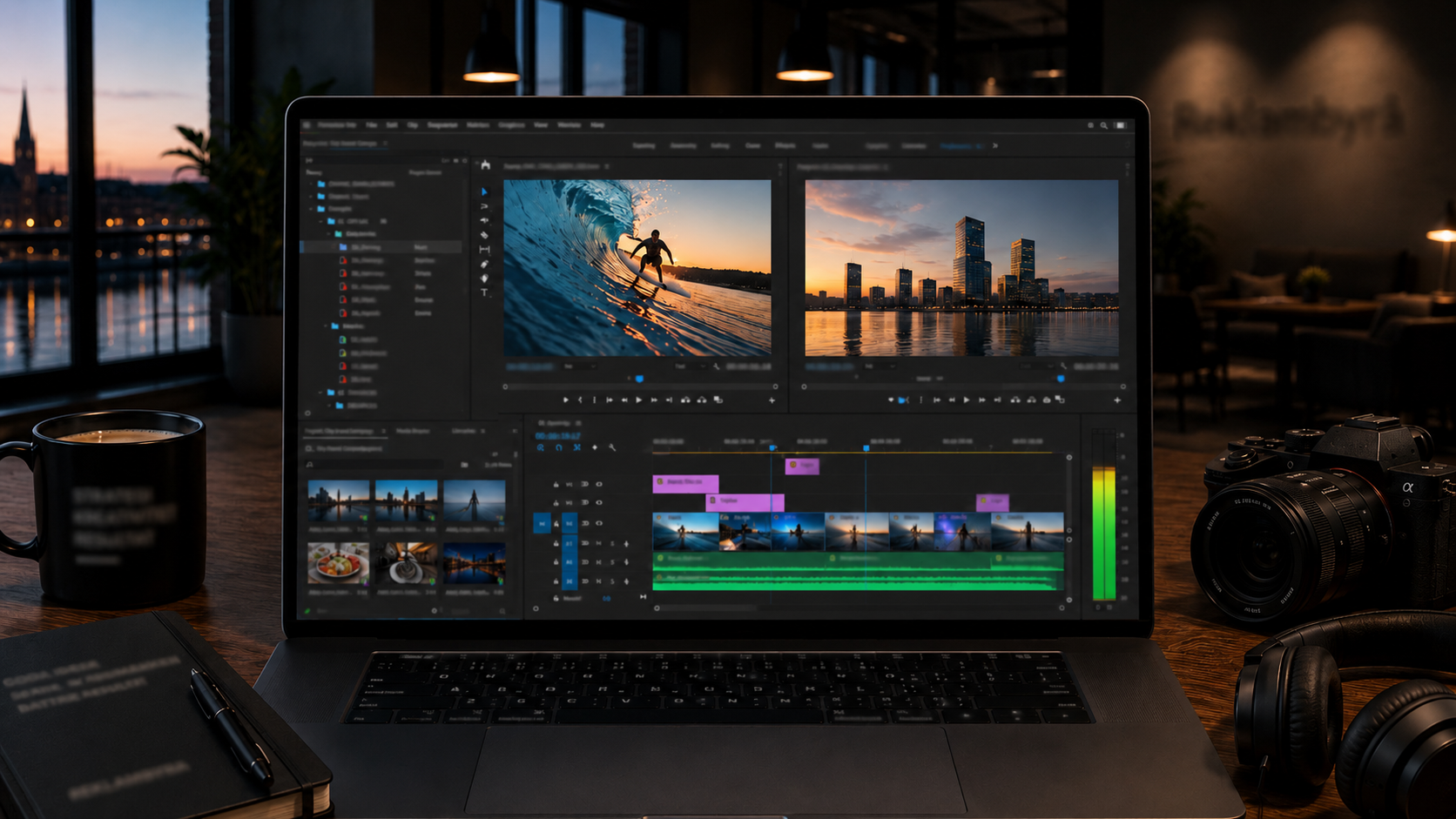 Photoshop, Illustrator och Premiere Pro i Creative Cloud