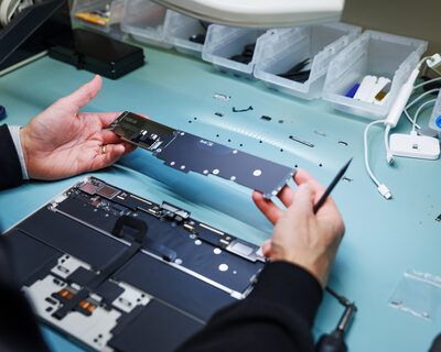 Diagnos av en Mac i Attimos serviceverkstad